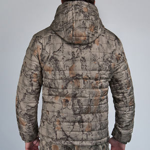 Chaqueta de Caza Aislada con Capucha para Cazadores de Aves Acuáticas, Chaqueta de Caza con Camuflaje Personalizado, Ropa de Caza - Product Image 3