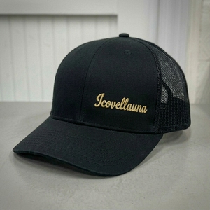 Casquette Trucker en Toile Personnalisée à 6 Panneaux, Broderie 3D, Dos en Maille, Visière Courbée, Fermeture Snap Réglable, Tendance Plage et Sport - Product Image 4