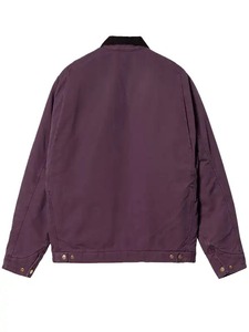 เสื้อแจ็คเก็ตหนังสีดำด้านสไตล์สตรีทแวร์ OG Detroit รุ่นรักษ์โลก ป้องกันลม - Product Image 2