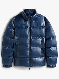 Veste matelassée personnalisée pour homme, style The North Face, avec logo, en coton épais rembourré, parka chaude d'hiver pour homme - Product Image 6