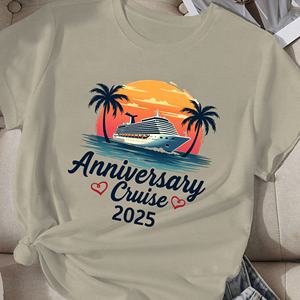 ANNIVERSARY CRUISE 2025 Camiseta cómoda para mujer - Product Image 4
