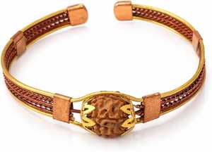 Brazalete de Cobre Pulido Estilo Ángel, Joyería Artesanal de Metal - Product Image 4