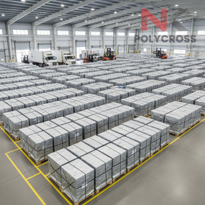 ผ้าใบกันน้ำสำหรับงานอุตสาหกรรม GSM สูง แบบเคลือบสองชั้น ผลิตจาก PE สำหรับปกป้องสินค้า จัดเก็บกลางแจ้ง และใช้ในธุรกิจ - Product Image 5