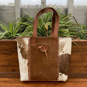 Gran oferta, bolso de mano de piel de vaca, bolso elegante, pelo en piel oculta, hermosos bolsos de diseñador para mujer, multiusos - Product Image 4