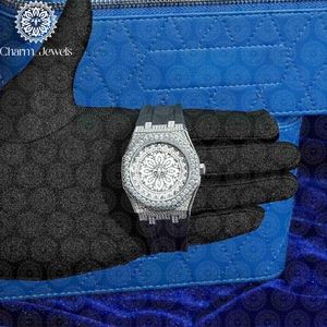 Montre Charm Jewels de luxe vintage en acier inoxydable, cadran de 42 mm, incrustée de diamants, mouvement mécanique unisexe, bracelet en acier inoxydable 10 - Product Image 2