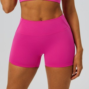 Pantalones Cortos Deportivos de Compresión para Mujer, de Nailon y Elastano, Elásticos, de Secado Rápido, para Yoga, Fitness y Running - Product Image 6