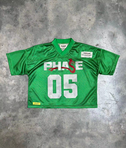เสื้อยืดคอกลมทรงเข้ารูปผ้าโพลีเอสเตอร์/คอตตอนสำหรับผู้ชาย ขายดี ตัดเย็บตามสั่ง แห้งเร็ว แขนสั้น สีพื้น 200 กรัม ปักลายตาข่าย - Product Image 3