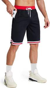 Customized Men's Retro Basketball <b>Pants</b> Men Tackle Printing Retro Womens Plain Design Double <b>Mesh</b> Basketball Shorts - Product Image 6