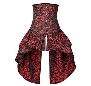 Corset gainant pour femme avec fermeture à crochets, en tissu Powernet respirant Spandex/Nylon, pour le contrôle du ventre, le sport et le ballet - Product Image 1