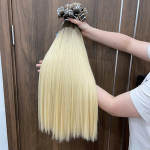 Extensiones de Cabello de Alta Calidad con Cinta Adhesiva, 100% Cabello Humano, Color Natural, Trama de Queratina, Cabello Virgen Sin Procesar, Proveedor Principal en Vietnam - Product Image 4