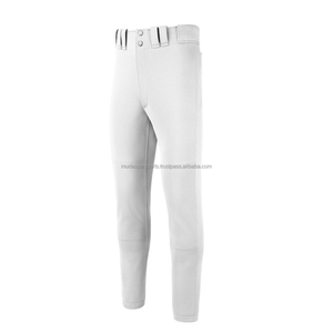 Pantalon de Baseball à Fond Élastique de Style de Haute Qualité Pantalon de Baseball Standard de Couleur Unie pour Hommes Adultes Vêtements de Sport - Product Image 3