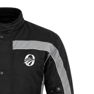Chaqueta de Motocicleta Negra y Gris para Hombre, Ropa de Protección para Motociclistas, Chaqueta Resistente para Motociclismo al Aire Libre, Ropa para Motociclistas de Turismo y Carreras - Product Image 4