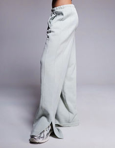 Pantalones Deportivos Holgados con Aberturas Laterales, Estilo Casual, 100% Algodón, Cómodos para Hombre - Product Image 4