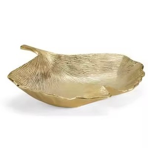 Premium Metal Dry Fruit Serving Bowl Decorative Finish Stylish Snack Dish Luxury Tableware Gift Product - Product Image 3