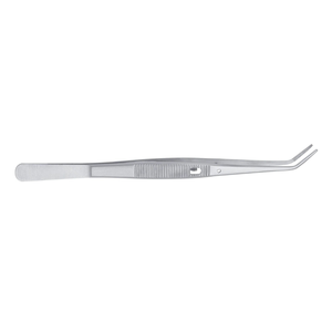 Manual College Locking Utility Dressing Plier Stainless Steel Surgical Dental Instrument Cotton Dressing Material Handling <b>Tool</b> - Product Image 1