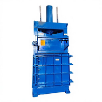 Máquina Empacadora Semiautomática Controlada por PLC, Motor de Fácil Operación, Reciclaje de Papel, Botellas de Plástico, Embalaje de Aluminio, Madera, 220V