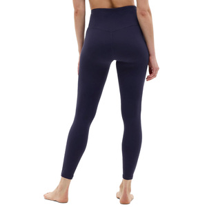 Women's Workout <b>Leggings</b> High-<b>Waisted</b> Fitness Gym Knitted Solid Stretch Pants Butt Lifting Manufacturer Wholesale <b>Low</b> MOQ - Product Image 4