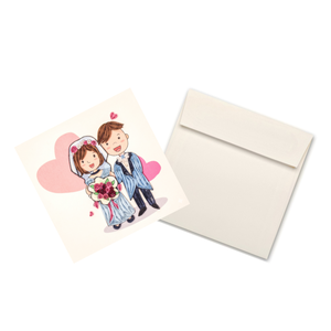Wedding Couple <b>Paper</b> Wedding Couple Card Love Theme <b>Handmade</b> Quilling Card for Wedding Decoration Greeting Card - Product Image 4