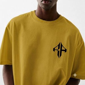 Camiseta Corta de Alta Calidad para Hombre, 100% Algodón, Estilo Casual, Holgada, con Logotipo Personalizado Serigrafiado, Color Azul Marino, de Secado Rápido, Cuello Redondo - Product Image 4