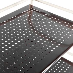 Cannes Double Row <b>Mesh</b> <b>Basket</b> Multi-Functional Utility Rack for Kitchen Cabinets Available in Coffer Color - Product Image 4