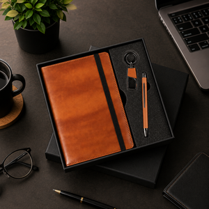 LLavero moderno personalizado, diario, tarjetero de visita, juego de bolígrafos para negocios, regalo publicitario promocional a precio competitivo - Product Image 6