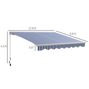 Toldo para Patio con Luces LED Azules y Blancas de 13x10, Control Remoto, Mejora la Experiencia en su Patio - Product Image 3