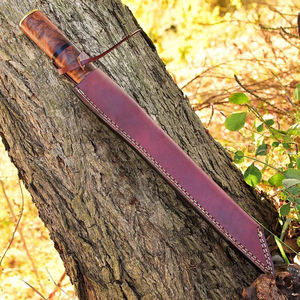 Cuchillo Medieval Hecho a Mano con Punta de Gota, Acero al Carbono, para Camping y Bushcraft, con Mango de Madera, Personalizable ODM - Product Image 6