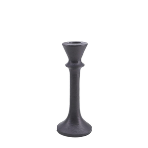 Porte-bougie le plus vendu pour la décoration intérieure, finition noire, support à bougie de qualité supérieure, en aluminium coulé, fait main, personnalisé - Product Image 2