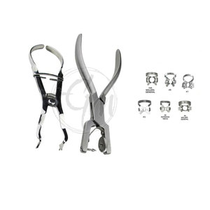 Instruments professionnels de barrage en caoutchouc pour traitement dentaire, en acier inoxydable, réutilisables, de précision, vente en gros usine - Product Image 3