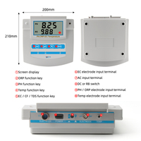 Testeur d'eau multifonction YIERYI 6 en 1 - PH, EC, ORP, TDS et température - Pour aquariums ou traitement de l'eau