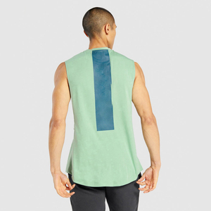 Cheap Price High Quality Men's <b>Tank</b> <b>Top</b> Breathable Workout Gym Fitness <b>Knitted</b> Casual Crewneck Polyester/Cotton 2026 - Product Image 2