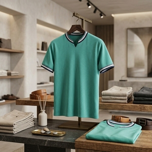Camiseta Deportiva de Alto Rendimiento para Hombre, Secado Rápido, Tejido Transpirable, Informal, Atlética, Manga Corta, Ropa de Gimnasio - Product Image 4