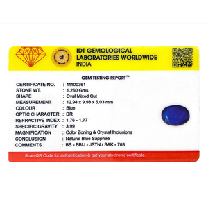 Loose 6.3 Carat Handcrafted Sky Blue Sapphire Gemstone Brilliant Cut for Fine Jewelry - Product Image 4