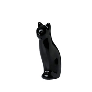 Urne pour animaux de compagnie cendres empreinte de patte urnes pour animaux taille en métal personnalisé prix de gros fournitures funéraires urne crémation pour animaux - Product Image 1