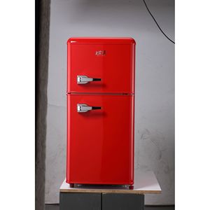3.5Cu.Ft Compact <b>Mini</b> Fridge Freezer 7 Level Thermostat with Removable Shelves 2 Door Small <b>Refrigerator</b> - Product Image 1