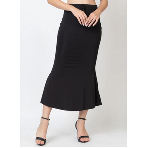 High Quality Women Fishstyle Ankle-Length Elegant Regular Waistline Summer Wear Solid Pattern 120g Fabric Quick Dry Skirt - Product Image 1