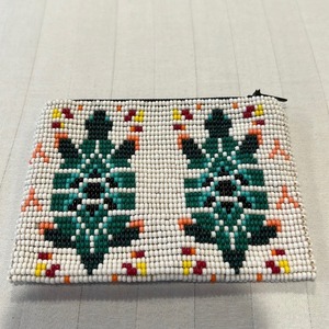 Handcrafted Seed Bead Coin <b>Purse</b> <b>Small</b> Pouch Bag Accept Customizations Beaded Embroidery Coin Pouch - Product Image 2