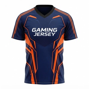 Maillot de jeu électronique personnalisé par sublimation, maillot d'équipe d'e-sport à manches courtes, respirant, pour tournois et compétitions - Product Image 6