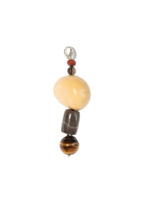 Hot Selling Luxury Minimalist Stainless Steel Keychain Gold <b>Car</b> <b>Key</b> Holder Fashion Bag Charm Handmade Resin Beads Multifunction - Product Image 3