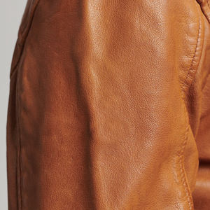 Veste de course en cuir de vachette de haute qualité vêtements de course de moto d'hiver imprimés Repsol costumes motos manteau en cuir de vachette - Product Image 2