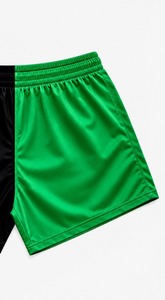 Shorts de plage décontractés pour hommes, 100% polyester, tissu en toile, fermeture à cordon, anti-UV, respirant, écologique, séchage rapide - Product Image 6