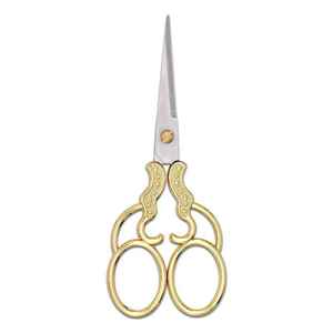Fine Point Stainless Steel Embroidery Scissors Professional Needlework Tool for Detailed Cutting Tasks - Product Image 2