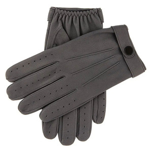 Leather Gloves Wrist Length Breathable Plain Style Daily Use Spring Autumn Warmth Unlined - Product Image 3