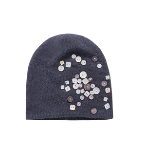 Gorros de Punto Jacquard Personalizados al por Mayor, con Pedrería, Estampado Gráfico por Sublimación, Gorro de Invierno, Proveedor de Fábrica, OEM - Product Image 3