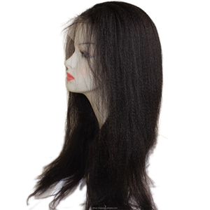Découvrez une beauté intemporelle avec notre perruque Lace Front en cheveux humains, conçue pour un ajustement respirant et une élégance naturelle étonnante. - Product Image 1