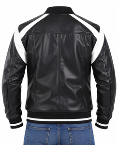 Custom Stylish <b>Winter</b> <b>Waterproof</b> Goat Skin Leather <b>Jacket</b> with Stand Collar and Front Top Selling New Fashion for men and <b>woman</b> - Product Image 6