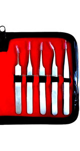 WORLD PRECISION SURGICAL Juego de 10 Pinzas de Precisión para Relojero, Kit de Instrumentos Manuales de Acero Inoxidable para Fisura Labial/Palatina - Product Image 5