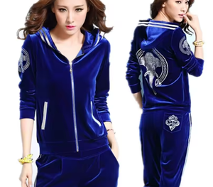 Conjunto Deportivo de Terciopelo para Mujer de Lujo – Elegante, Cálido, Transpirable y con Estilo para Uso Diario en Todas las Estaciones - Product Image 5