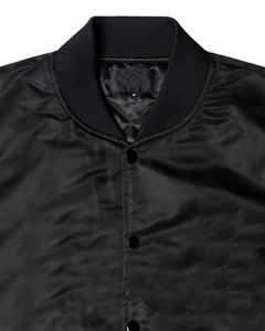 Chaqueta Universitaria de Satén Personalizada para Hombre, Chaqueta Universitaria de Béisbol al por Mayor, Chaqueta Universitaria de Satén Personalizada con Letras para Hombre - Product Image 5