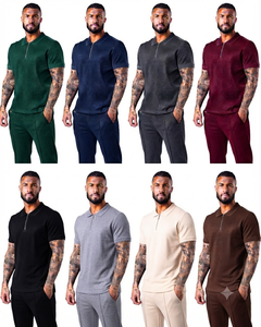 T-shirt uni en coton ou polyester brodé avec logo personnalisé pour homme, uniforme de travail d'entreprise, respirant, prix bas - Product Image 4